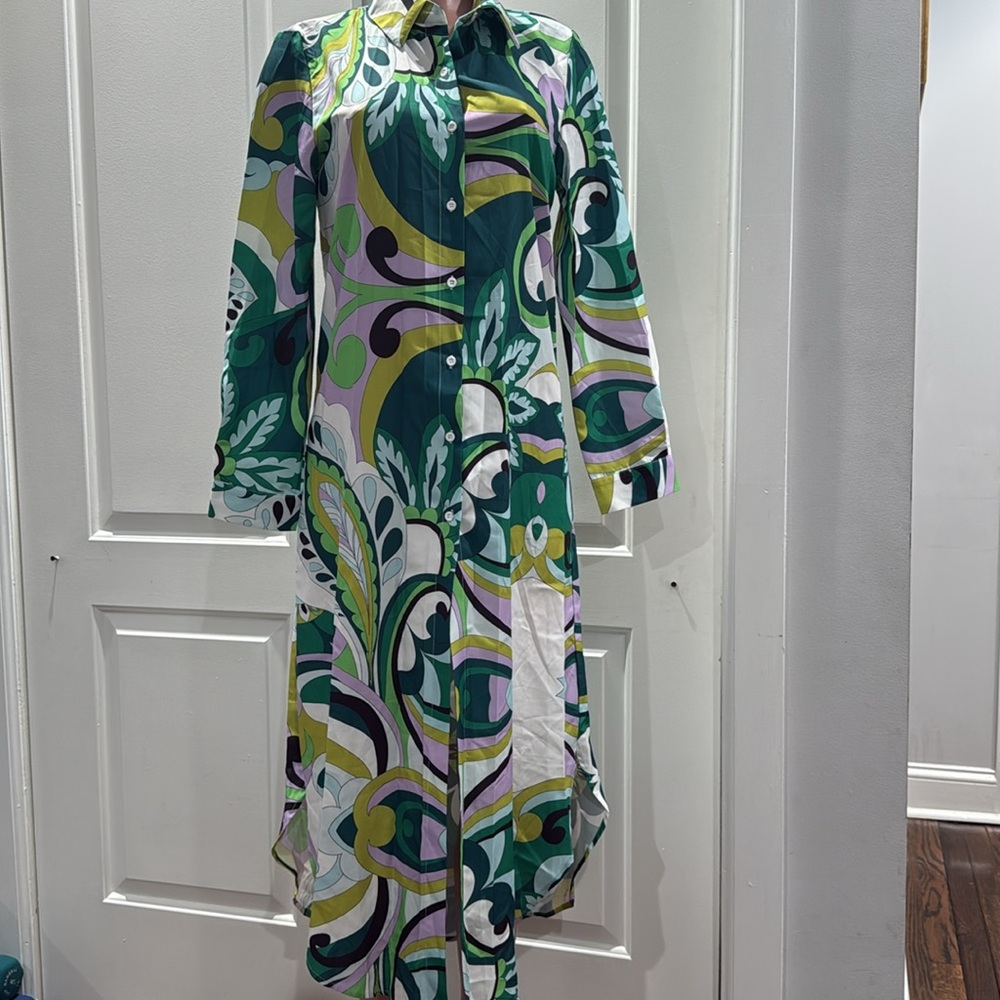 Long Pattern‎ Dress